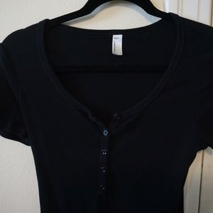 American Apparel button up dress